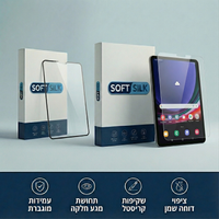 Soft-Silk™ Tablet: מגן זכוכית מחוסמת לטאבלט סמסונג